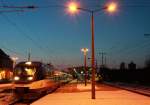 OLA VT 0009 mit VT 0004 und VT 0005 im Hintergrund in Neubradenburg am 4.2.2012.